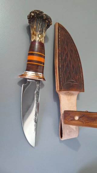 Cuchillo Scagel Dragos Ionut con Funda