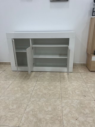 Aparador blanco madera