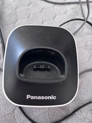 Teléfono Panasonic Negro