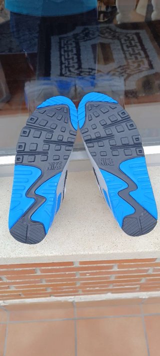 Nike Air Max 90 Azul y Blanco