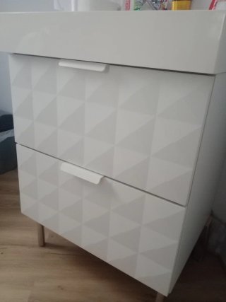 Mueble lavabo + lavabo 60cm
