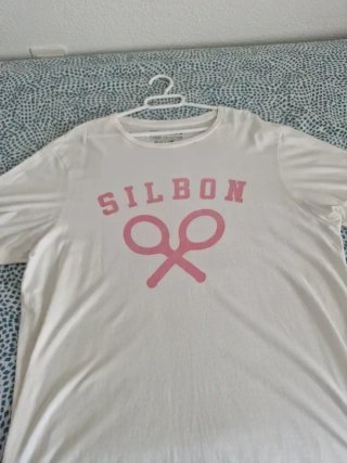 Camiseta Silbon Blanca Talla M