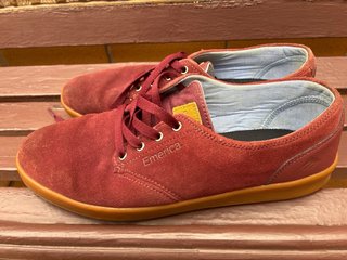 Zapatillas Emerica Casual Marrón/Rojo
