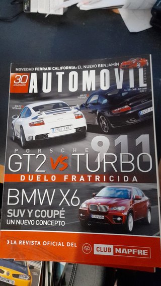 Revista Automovil año 2008