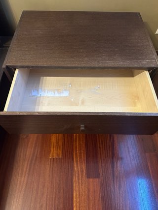 2 Mesitas de Noche Madera