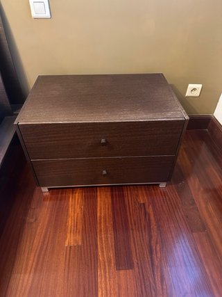 2 Mesitas de Noche Madera