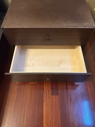 2 Mesitas de Noche Madera