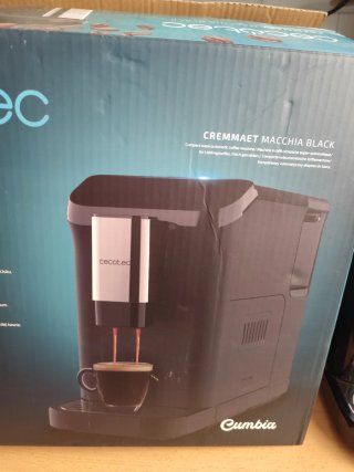 Cafetera Cecotec Cremmaet Macchia Black