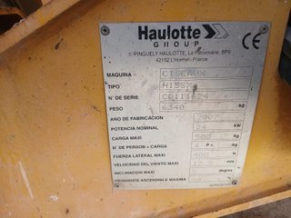 Tijera Elevadora HAULOTTE H15SX