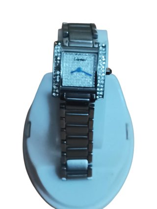 Reloj Cartier Plata y Blanco mujer