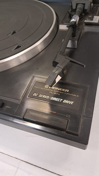 TOCADISCOS PIONEER PL670 (START/STOP AUTO NO FUNCI