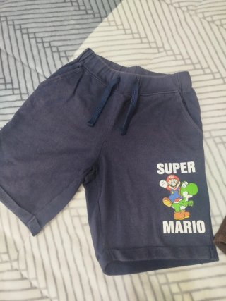 Pantalones cortos niño talla 7-8 años