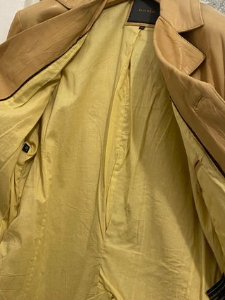Chaqueta Trucco Beige Hombre de piel