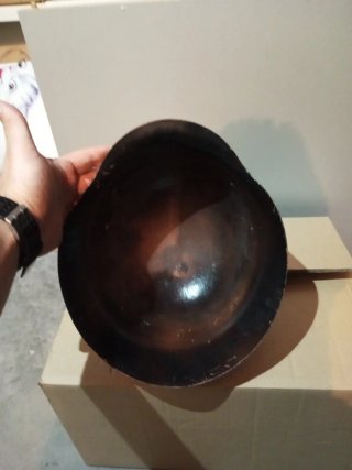 Casco militar negro