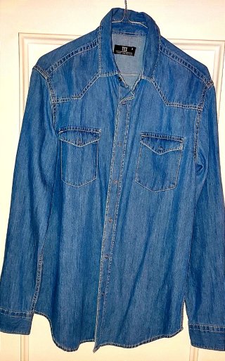 Camisa Vaquera TEX Talla S Unisex