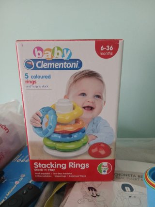 Anillas Apilables Clementoni 6-36 meses