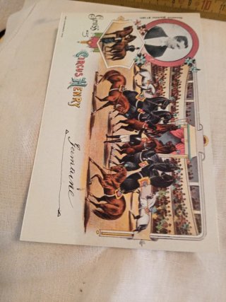 Cartolina Circus Henry Germaine