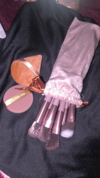 Set de brochas de maquillaje nuevas