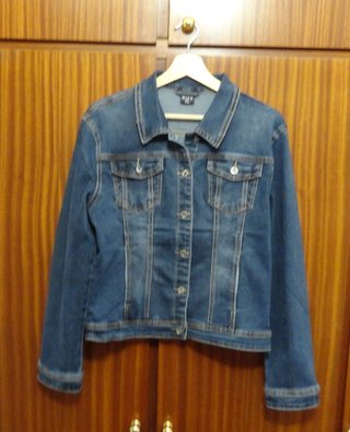Chaqueta tejana mujer