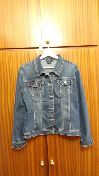 Chaqueta tejana mujer