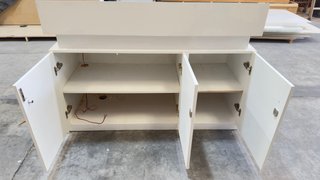 Mostrador lacado blanco