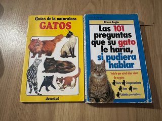 Libros sobre gatos y mascotas