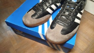 Adidas Samba Vegan Talla 45 1/3 Negro/Gris