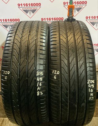 205 45 16 H CONTINENTAL RUEDA AL 90% VIDA UTIL