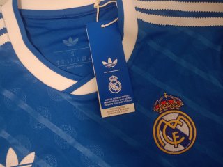Camiseta Real Madrid Adidas Azul Oficial