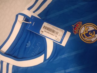 Camiseta Real Madrid Adidas Azul Oficial