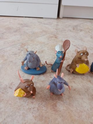 Figuras Ratones Ratatouille
