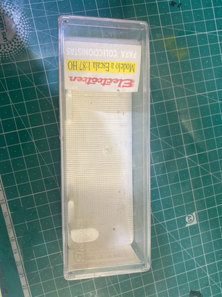 Caja vacía Electrotren