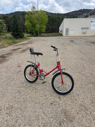 Bicicleta Gac Motoreta Roja
