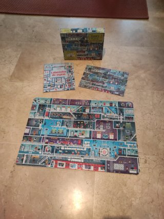 Puzzle Laberintos de Espías 300 Piezas