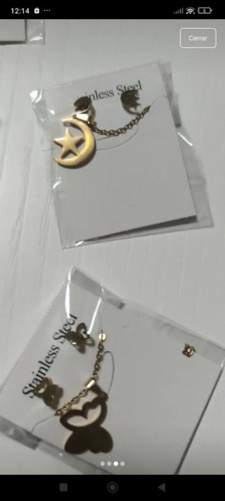 Conjunto Pendientes y Colgante