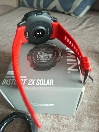 Garmin Instinct 2X Solar Tactical Negro/Rojo