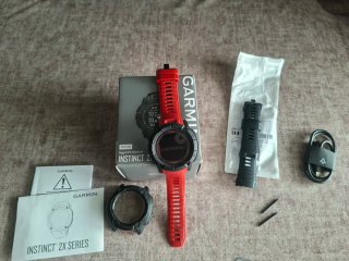 Garmin Instinct 2X Solar Tactical Negro/Rojo