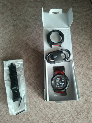 Garmin Instinct 2X Solar Tactical Negro/Rojo