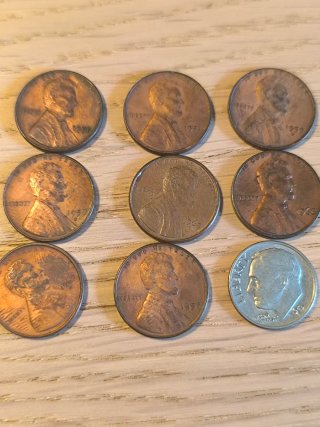 Monedas USA Años 50-60
