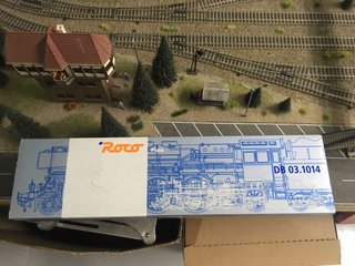 Locomotora de vapor Roco H0