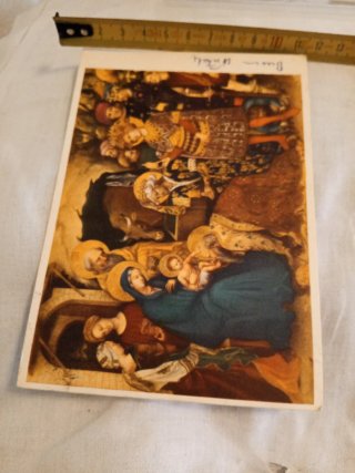 Cartolina Adorazione dei Magi