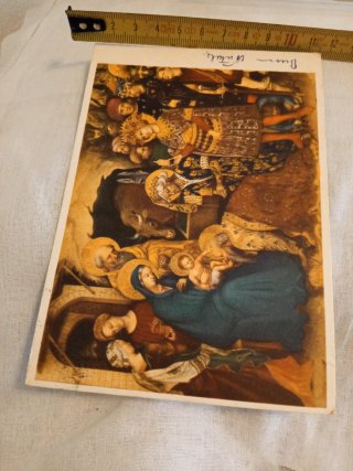 Cartolina Adorazione dei Magi