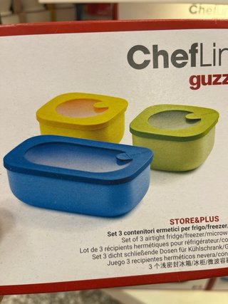 Set 3 Contenitori Microonde ChefLine