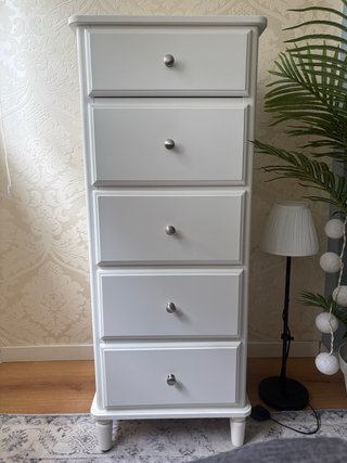 Cómoda Tyssedal Ikea Blanca