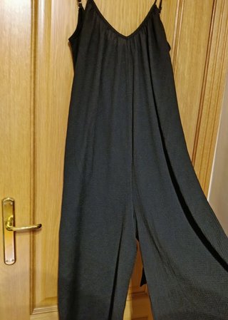 Mono pantalón H&M negro T.L