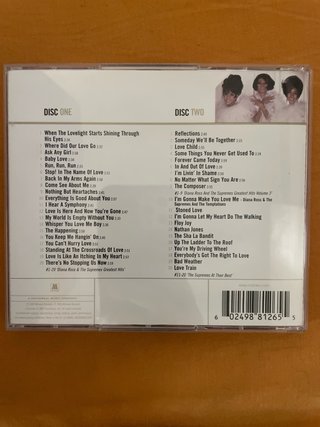 The Supremes Gold CD