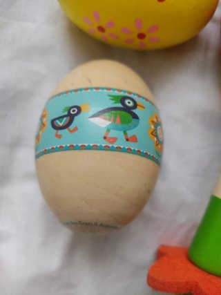 Set Maracas de madera para niños