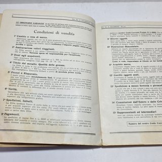 VECCHIO CATALOGO. DITTA CALDERONI. Milano 1932
