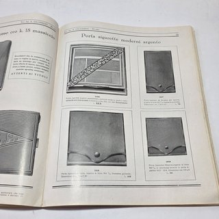 VECCHIO CATALOGO. DITTA CALDERONI. Milano 1932