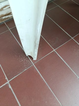 Mesa y 4 Sillas Terraza Plástico Blanco
